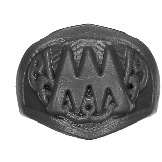 Warhammer ToW Bitz: Dwarfen Mountain Holds - Ironbreakers - Shoulder Pad K - Left, Irondrake