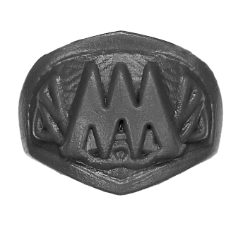 Warhammer ToW Bitz: Dwarfen Mountain Holds - Ironbreakers - Shoulder Pad L - Left, Irondrake
