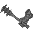 Warhammer ToW Bitz: Orcs & Goblins - Black Orc Mob - Streitkolben B - Rechts