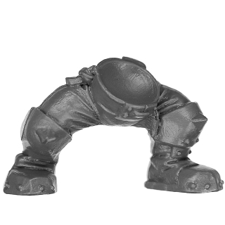 Warhammer ToW Bitz: Orcs & Goblins - Orc Boyz Mob - Beine G - Ork-Boss