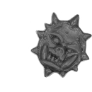 Warhammer ToW Bitz: Orcs & Goblins - Orc Boyz Mob - Accessoire E - Schildsymbol II