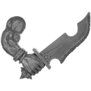 Warhammer ToW Bitz: Orcs & Goblins - Orc Boyz Mob - Weapon M - Right, Sword VI