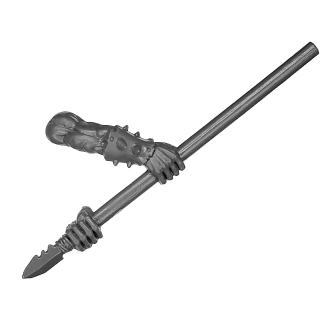 Warhammer ToW Bitz: Orcs & Goblins - Orc Boyz Mob - Weapon U - Standard Pole