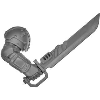 Warhammer 40k Bitz: Militarum Tempestus - Scions / Command Squad - Power Sword - Right