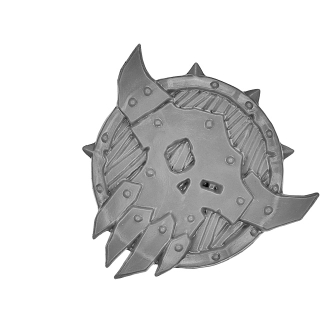 Warhammer ToW Bitz: Orcs & Goblins - Boar Boyz Mob - Waffe G - Schild III
