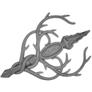 Warhammer ToW Bitz: Reiche der Waldelfen - Wilde Jagd - Waffe N - Stabspitze, Zofe der Dornen