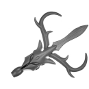 Warhammer ToW Bitz: Reiche der Waldelfen - Wilde Jagd - Waffe P - Standartenspitze, Wild Riders