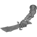 Warhammer 40k Bitz: Orks - Flash Gitz - Arm A - Links, Spalta, K&auml;ptn