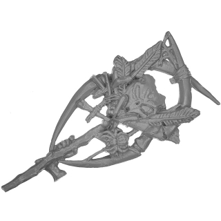 Warhammer ToW Bitz: Orcs & Goblins - Spinnenreiter - Standarte
