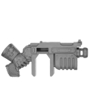 Warhammer 40k Bitz: Astra Militarum - Bullgryns, Ogryns, Nork Deddog - Weapon H1 - Ripper Gun II
