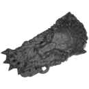 Warhammer 40k Bitz: Space Wolves - Venerable Dreadnought, Bjorn, Murderfang - Accessory C - Shoulder Decor