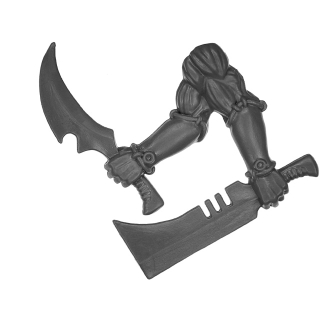Warhammer 40k Bitz: Dark Eldar - Wracks - Arm K - Links, Klingen