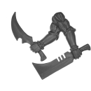 Warhammer 40k Bitz: Dark Eldar - Wracks - Arm K - Left, Blades