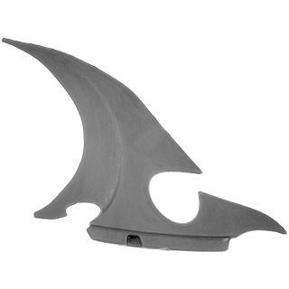 Warhammer ToW Bitz: Dunkelelfen - Echsenstreitwagen - Accessoire B - Klinge, Links