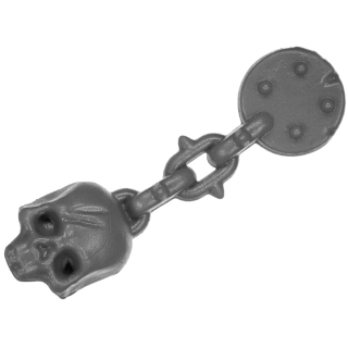 Warhammer AoS Bitz: CHAOS - 012 - Skullcrushers - Accessory X - Skull on Chain