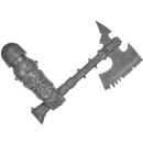 Warhammer AoS Bitz: CHAOS - 012 - Skullcrushers - Axe A - Right