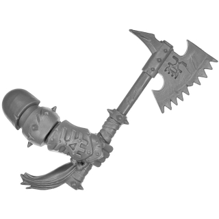 Warhammer AoS Bitz: CHAOS - 012 - Skullcrushers - Axe B - Right