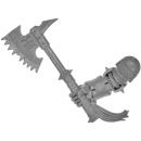 Warhammer AoS Bitz: CHAOS - 012 - Skullcrushers - Axe B - Right