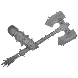Warhammer AoS Bitz: CHAOS - 012 - Skullcrushers - Axe D - Right, Skullhunter