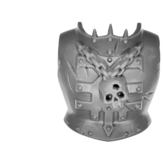 Warhammer AoS Bitz: CHAOS - 012 - Skullcrushers - Torso D - Front, Skullhunter