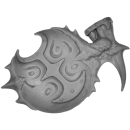 Warhammer AoS Bitz: Chaos - Höllenjäger - Schild G - Champion