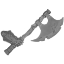 Warhammer AoS Bitz: CHAOS - Putrid Blightkings - Weapon Arm M - Axe, Right (King C)