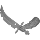 Warhammer AoS Bitz: CHAOS - Putrid Blightkings - Waffenarm R - Schwert, Links (King D)