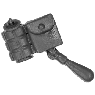 Warhammer 40k Bitz: Blood Angels - BA Tactical Squad - Accessory H - Belt Pouch+Grenade