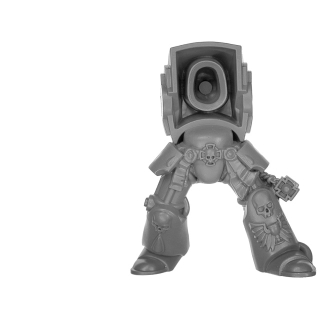 Warhammer 40k Bitz: Blood Angels - Terminator Assault Squad - Torso G - Rückseite