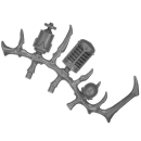 Warhammer 40k Bitz: Dark Eldar - Talos / Cronos - Accessoire H - Links, Knochengestell