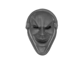 Warhammer 40k Bitz: Harlequins - Harlequin Troupe - Head Q - Mask X