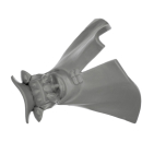 Warhammer 40k Bitz: Harlequins - Harlequin Troupe - Torso M - Rückseite, Umhang, Troupe Master