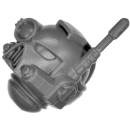 Warhammer 40k Bitz: Space Marines - Devastator Squad 2015 - Head A - Sergeant