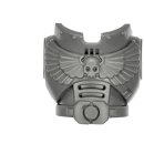 Warhammer 40k Bitz: Space Marines - Devastortrupp 2015 - Torso G - Front, Sergeant, MK VIII