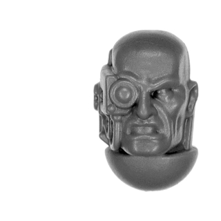 Warhammer 40k Bitz: Space Marines - Tactical Squad MK IV - Head B - Sergeant