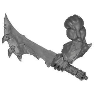Warhammer AoS Bitz: Orruk Warclans - Brutes - Weapon A2 - Brute Choppa, Left