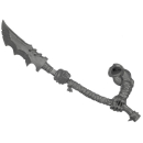 Warhammer AoS Bitz: Orruk Warclans - Brutes - Weapon A4 - Jagged Gore Hacka, Right