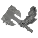Warhammer AoS Bitz: Orruk Warclans - Brutes - Weapon B2 - Brute Choppa, Right