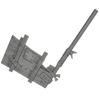 Warhammer ToW Bitz: Orcs & Goblins - Boar Chariot - Chariot E - Side, Left