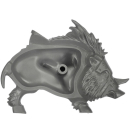 Warhammer ToW Bitz: Orcs & Goblins - Warboss - Torso D1 - Boar, Left