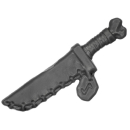 Warhammer 40k Bitz: Space Wolves - Wulfen - Accessoire G2 - Knife