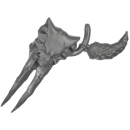 Warhammer 40k Bitz: Space Wolves - Wulfen - Waffe D2 - Frostklaue, Links